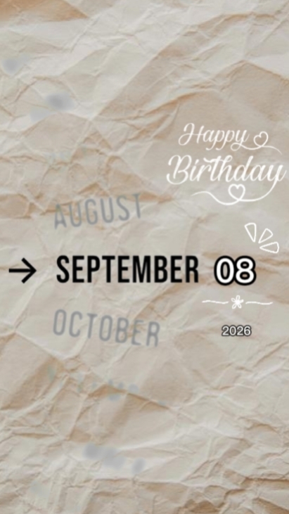 Ulang Tahun Sisa 08Sept
