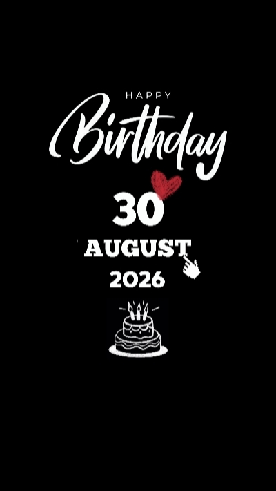 frère hbd 30 août