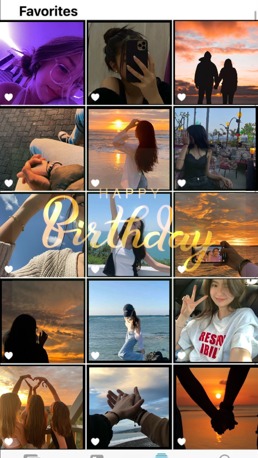 Joyeux anniversaire mon amour!