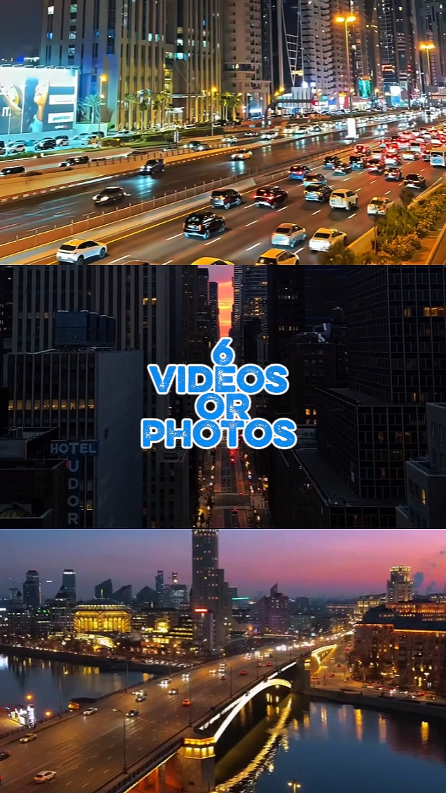 6 VIDÉOS OU PHOTOS