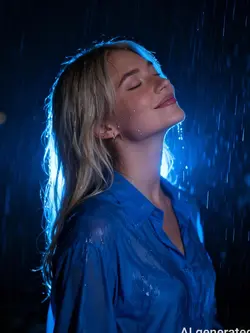 Rain photoshoot