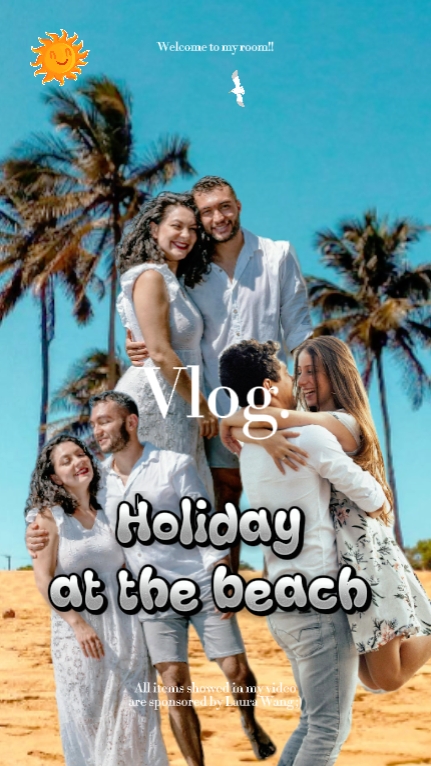 holiday at the beach