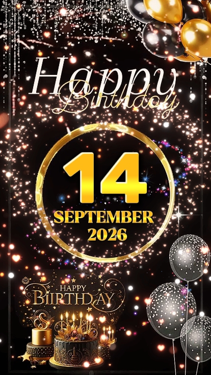 HBD 14 September2026