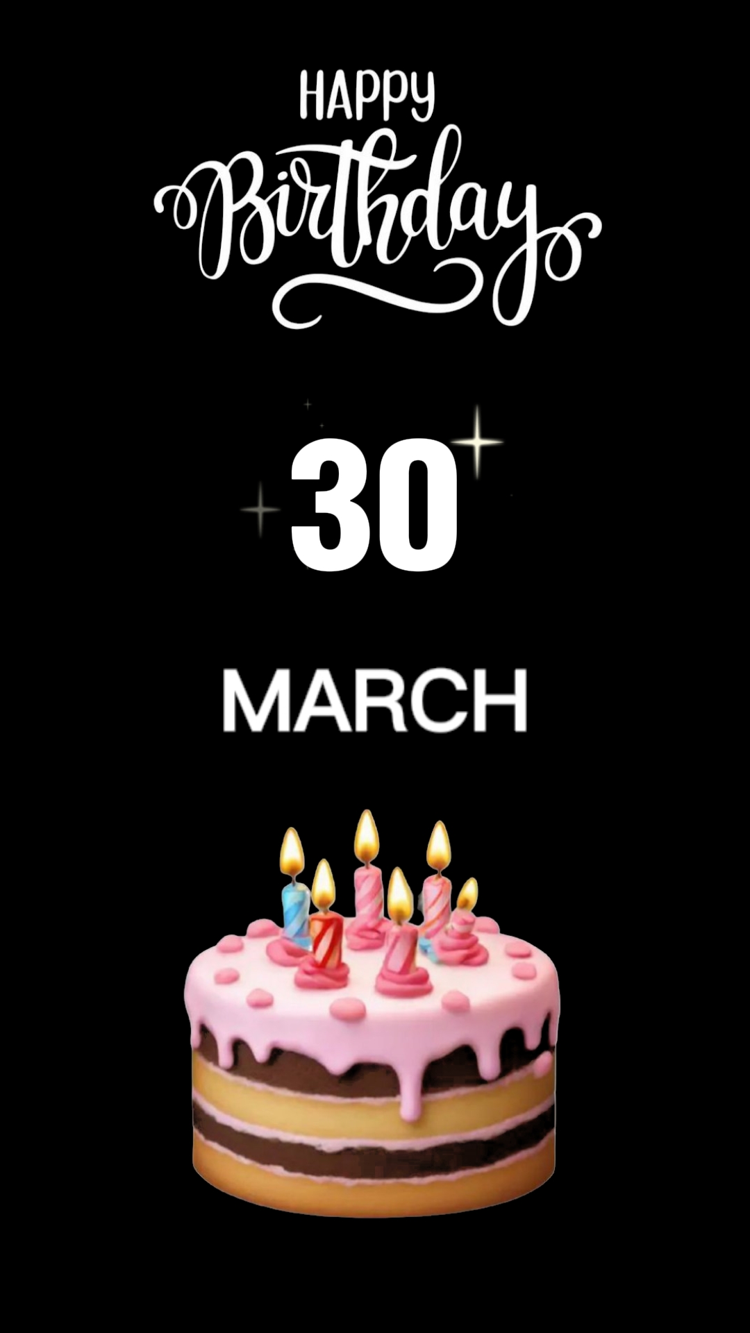 Anniversaire 30 mars