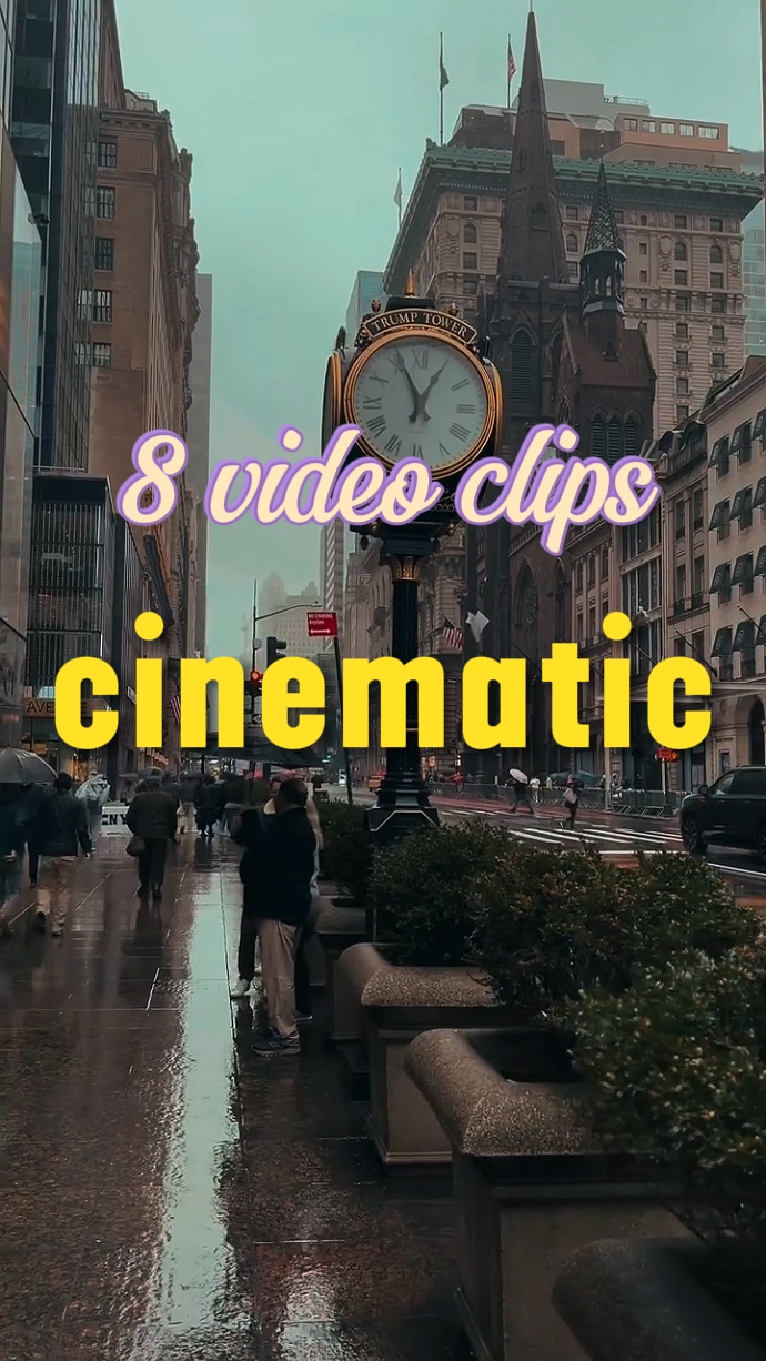 8 clips cinematográficos