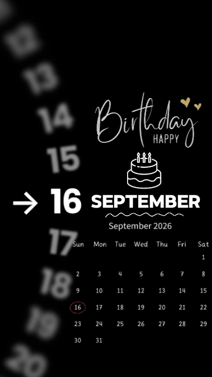 BDAY SISTER 16 SEPT