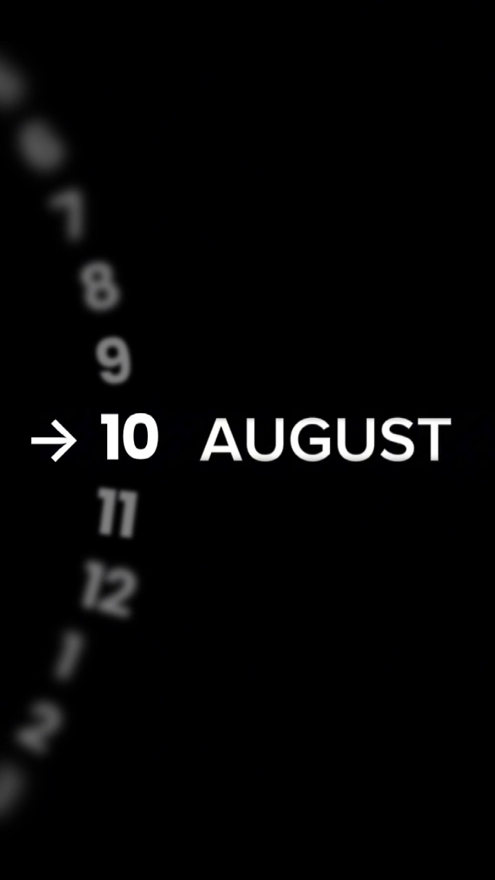BIRTHDAY 10 AUGUST 