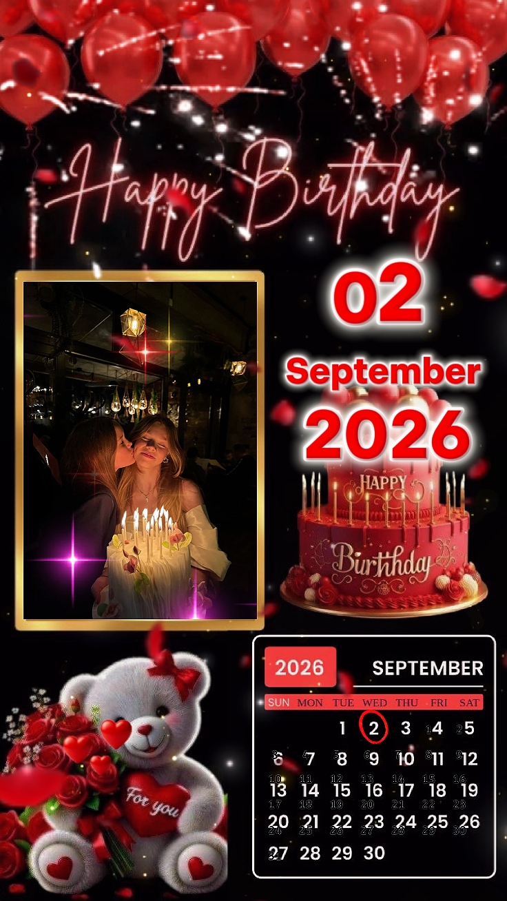HBD 02 de setembro de 2026