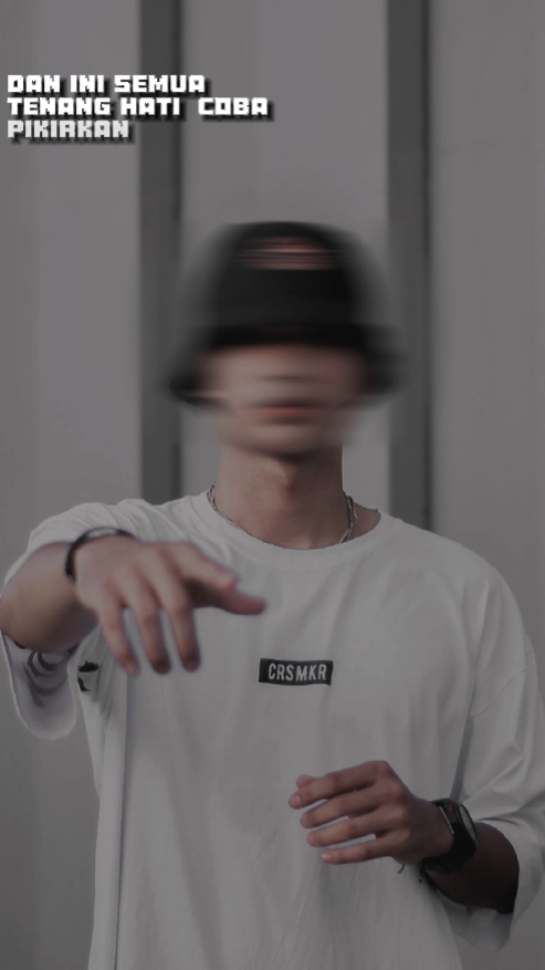 lirik wajah blur