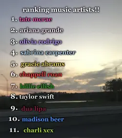 ranking singers
