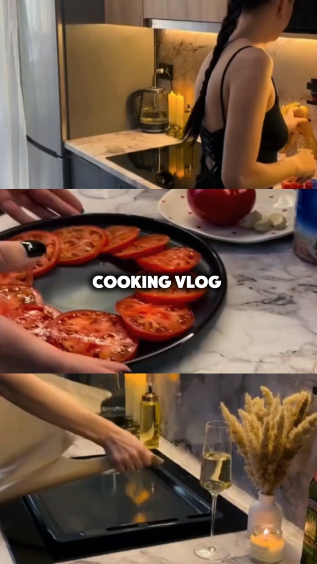 cooking vlog 