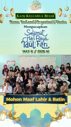 Selamat Idul fitri