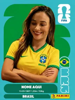 Figurinha do Brasil