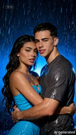 Abraço na chuva