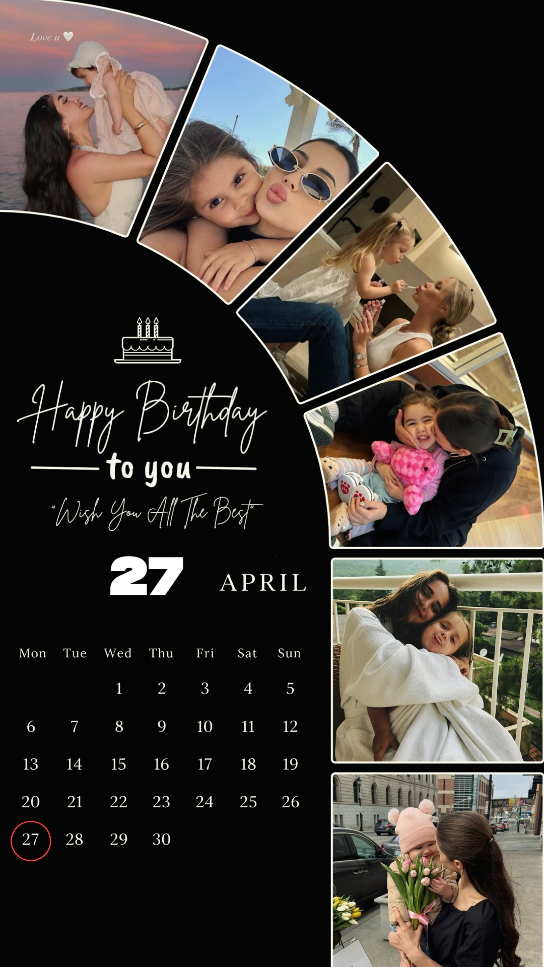 ANNIVERSAIRE FILLE 27 AVR