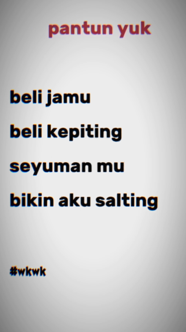 PANTUN YUK!!