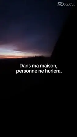 dans ma maison