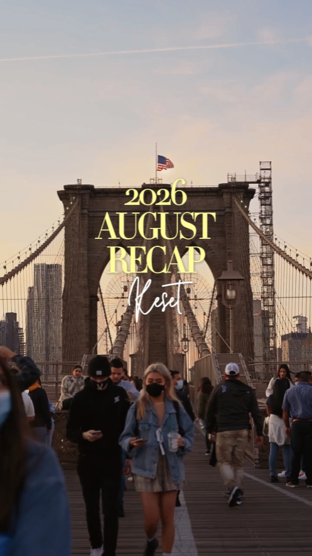 AUGUST RECAP