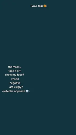 the mask