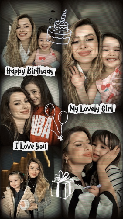 Hija De Cumpleaños