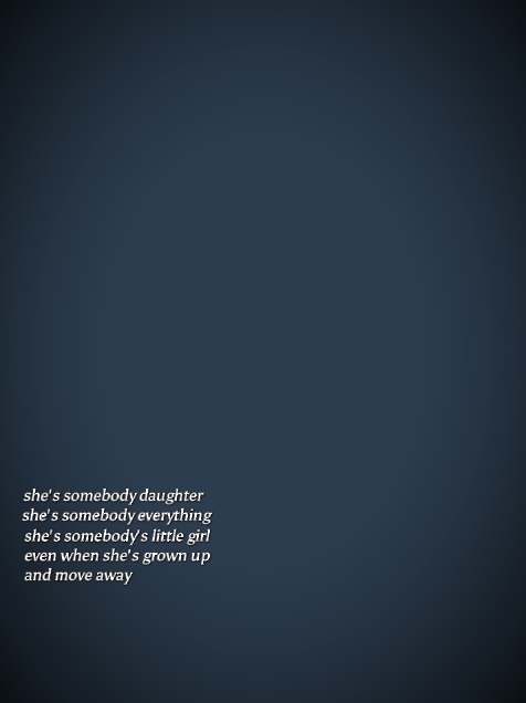 somebody daughter 