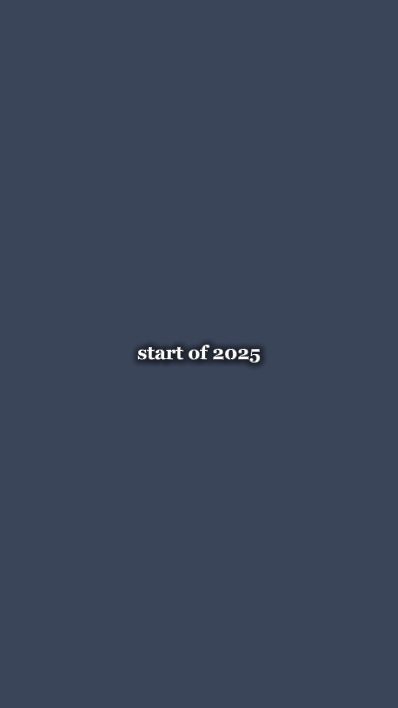 2025년 시작 및 종료