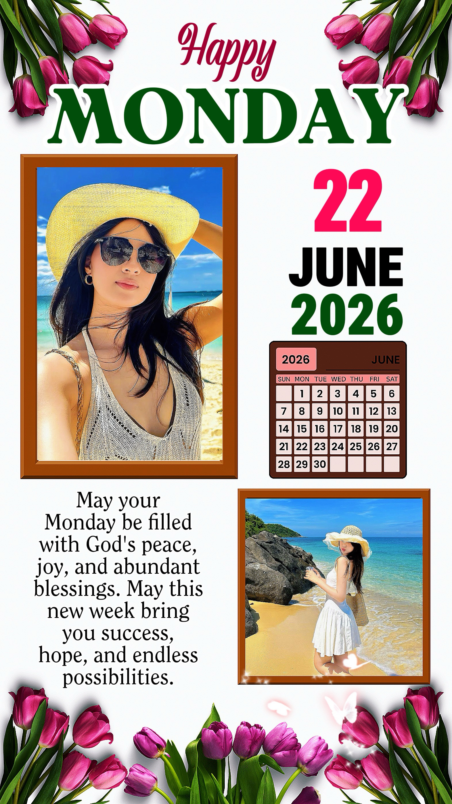 MONTAG 22. Juni 2026