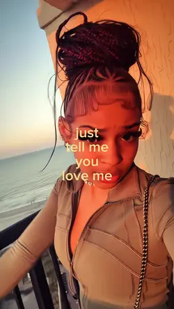 just tell me u love 