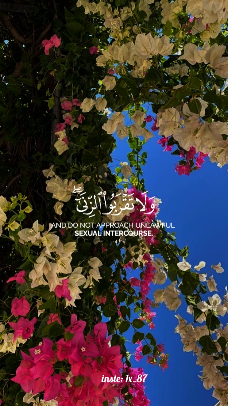 ولا تقربوا الزنا | |