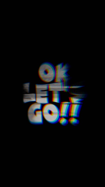 OK LET’S GO!!