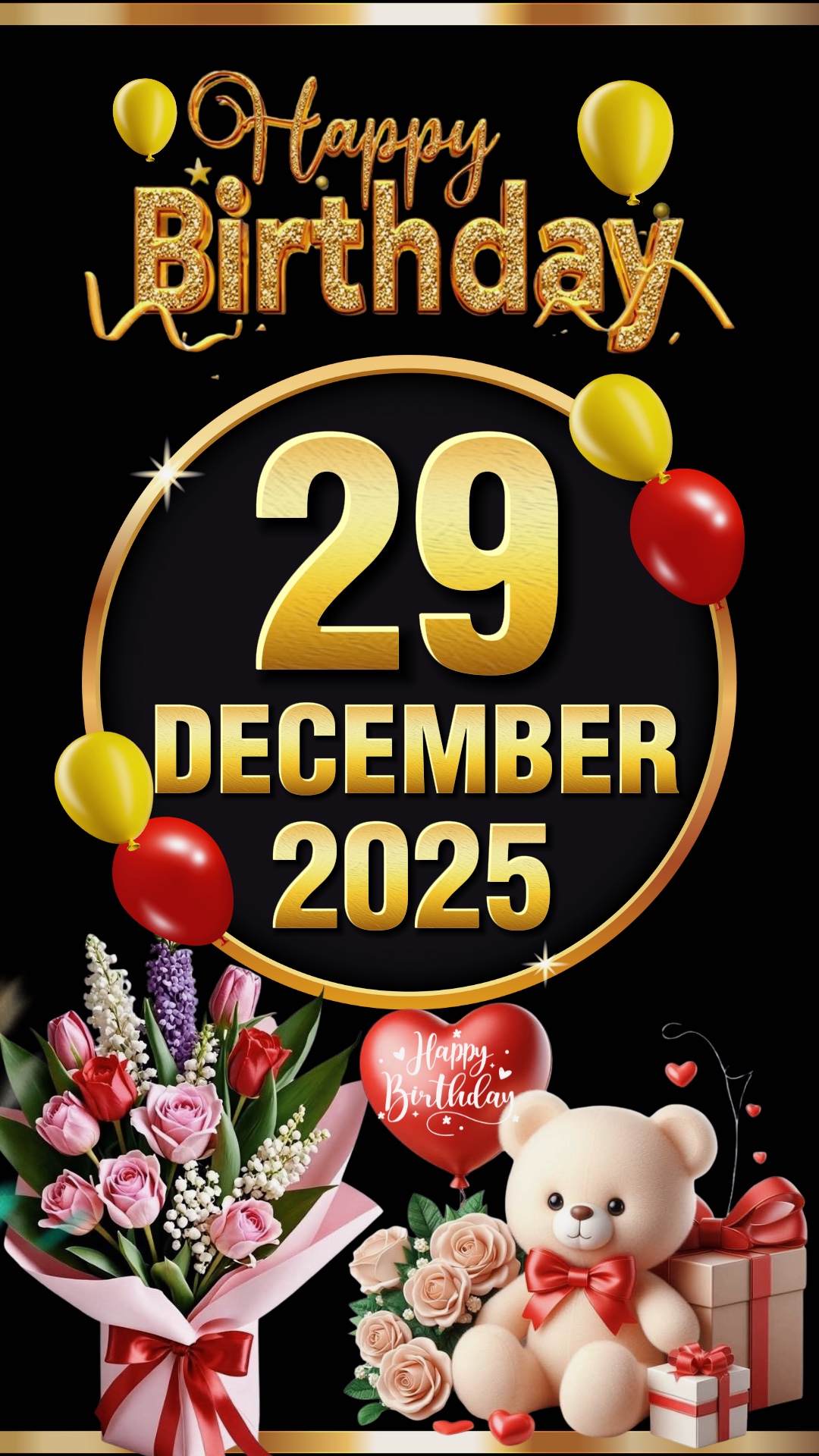 Geburtstag 29 Dez 2025