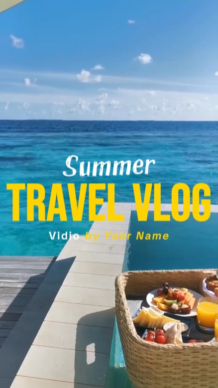 Vlog de voyage d'été 