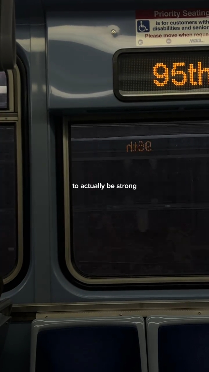 be strong 
