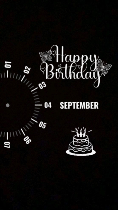 Selamat ulang tahun 04 September 2026