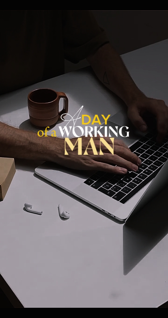 Un día de hombre trabajador