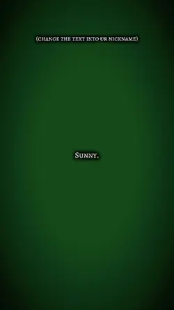 My nickname 