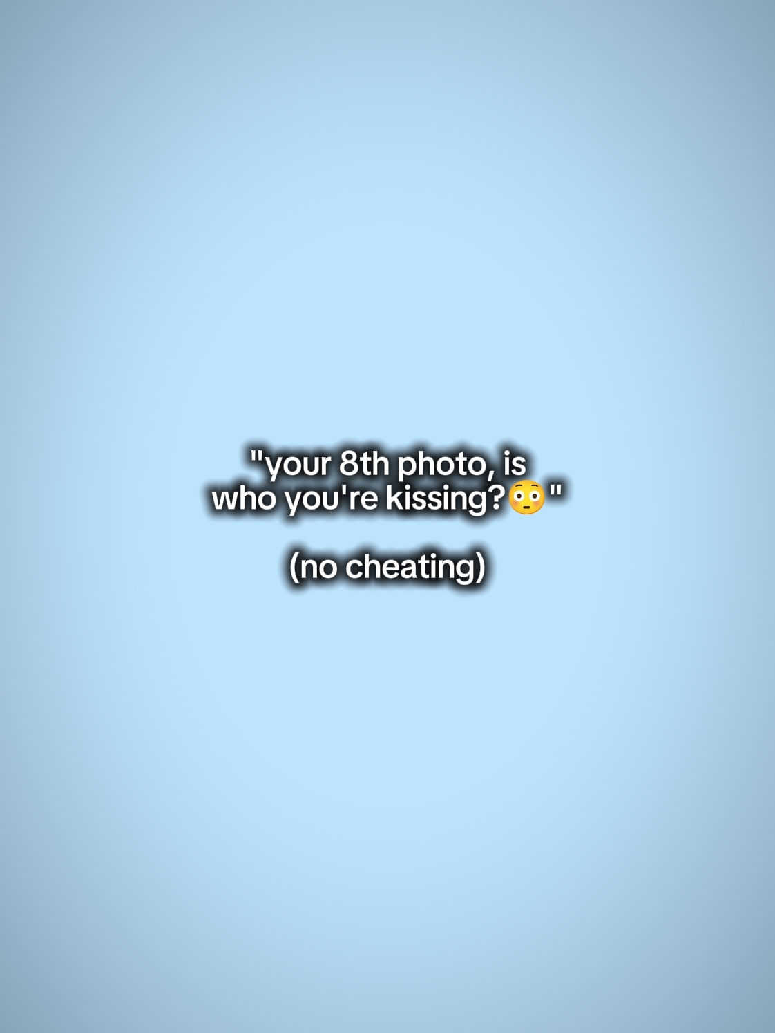is who youre kissing