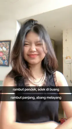 rambut pendek adek