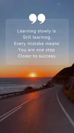 Learning slowly 