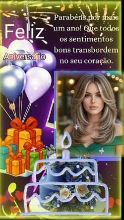 Feliz aniversário! 