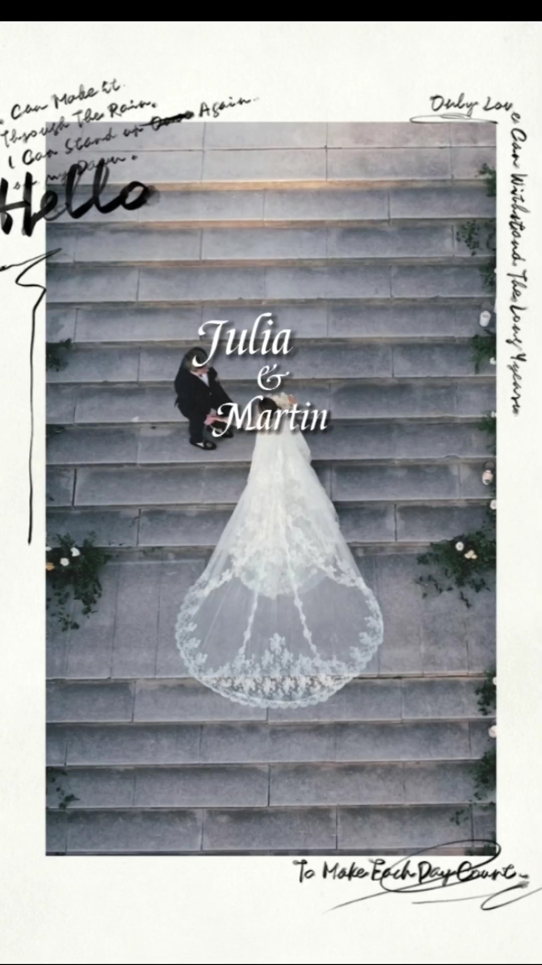 Wedding moment