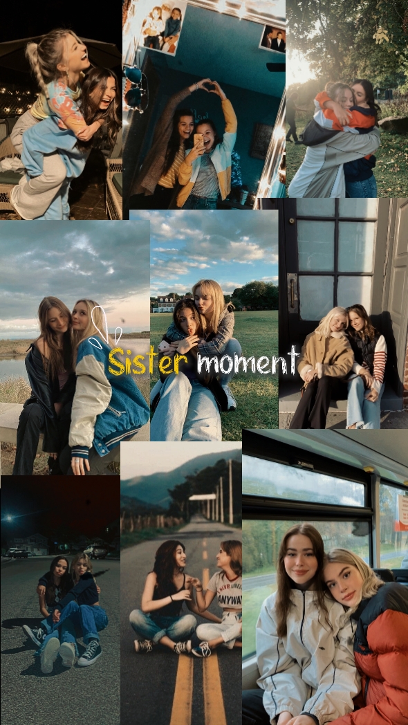 Sisters moment