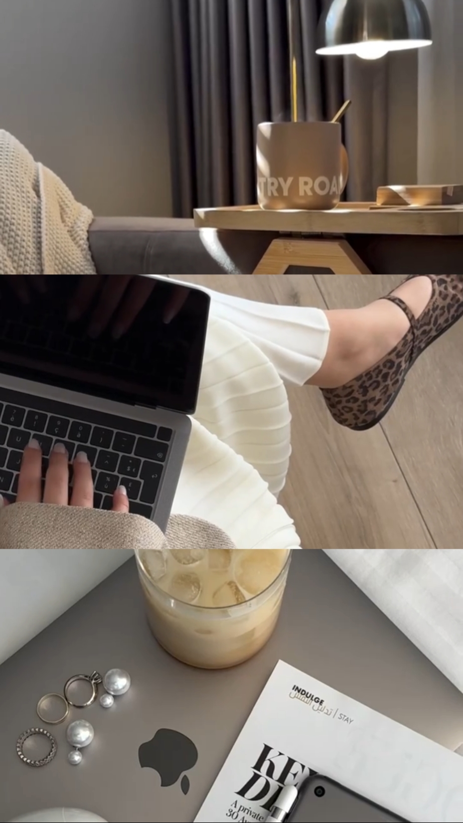 3 videos de cuadrícula