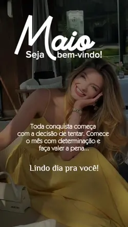 Bem-vindo maio