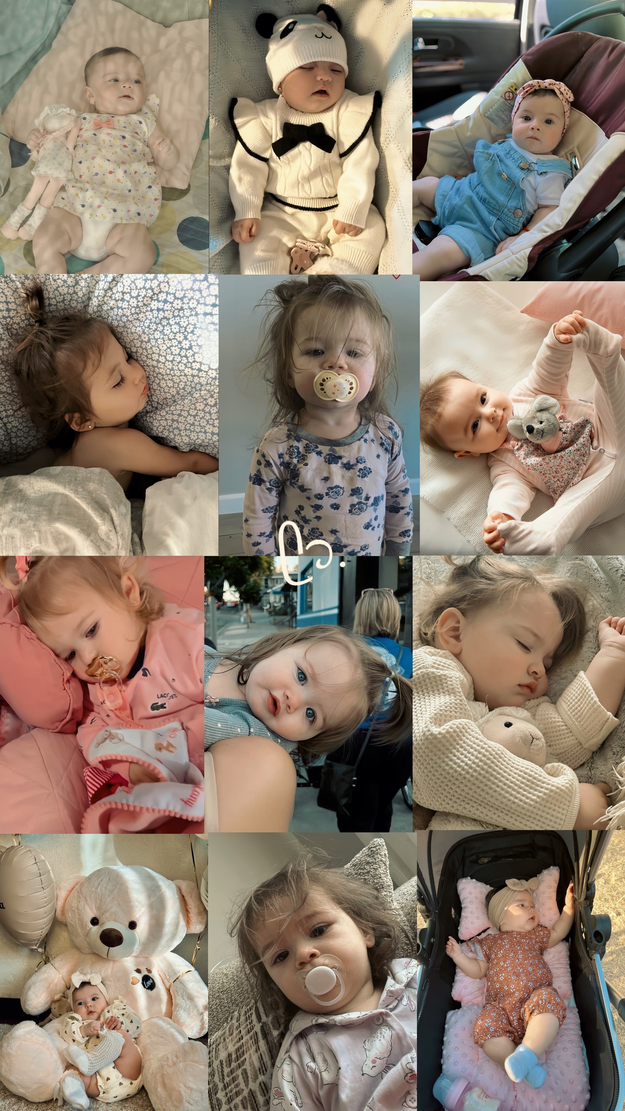 Baby girl moments