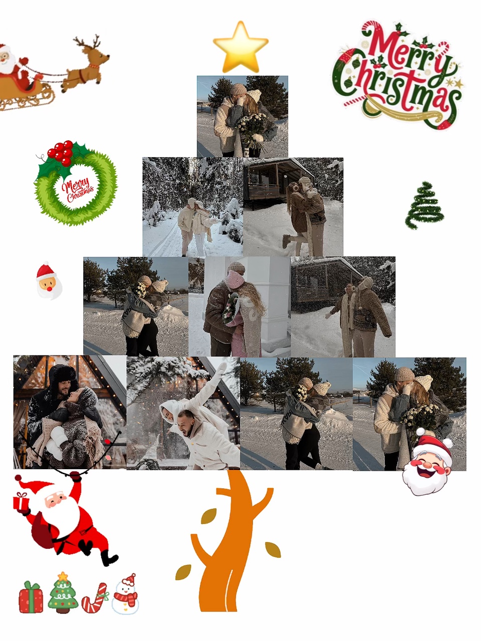 Casal de natal