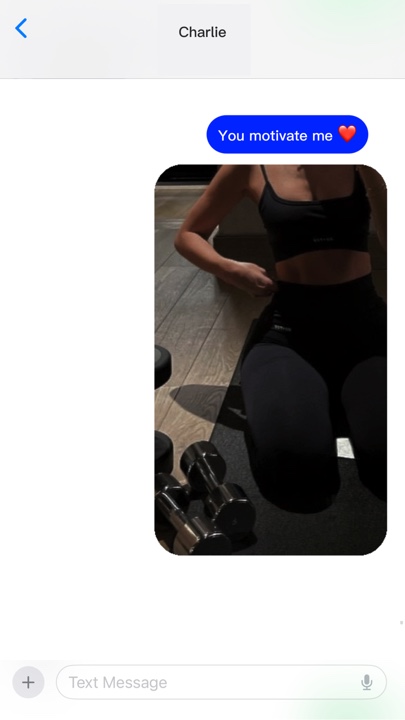 Fitness iMessage