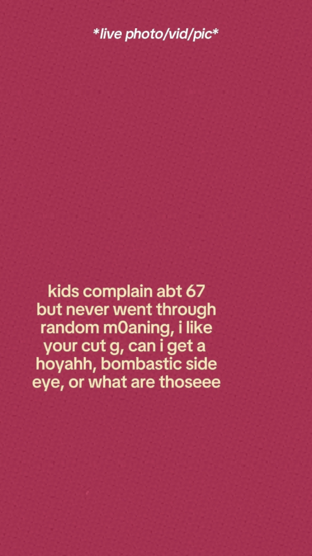 Kids Complain. 