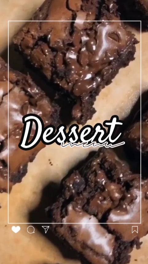 Menú De Postres