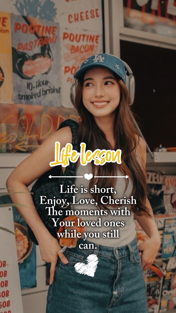 Life lesson 